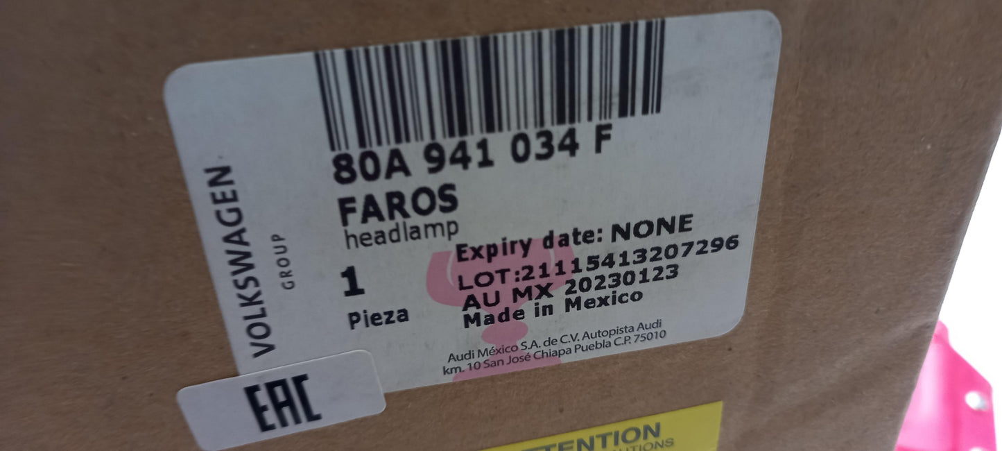 Original AUDI Q5 80A 2021-2024 Scheinwerfer LED Rechts 80A941034F