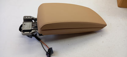 Original BMW X3 E83 LCI Mittelarmlehne Leder sandbeige vorne 51163435762