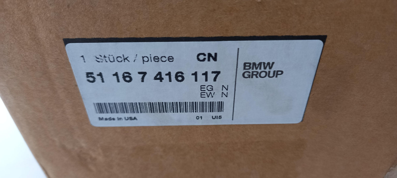 Original BMW X6 F16 Außenspiegel beheizt links 51167416117