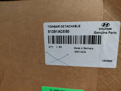 Original HYUNDAI Santa Fe 2021-2023 Anhängerkupplung S1281ADE50
