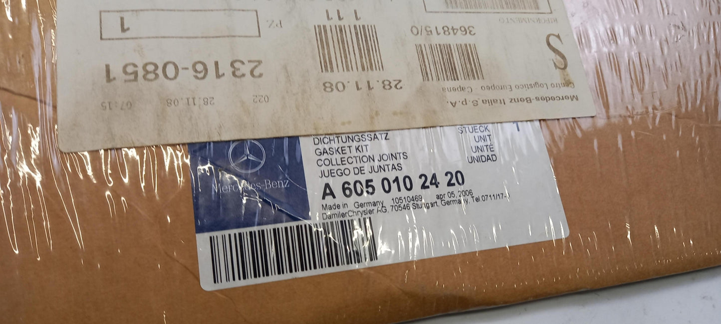 Original MERCEDES-BENZ C W202 E W210 Zylinderkopf Dichtungssatz A6050102420