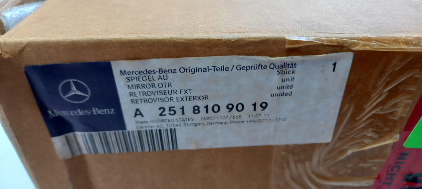 Original MERCEDES-BENZ R-Klasse W251 Außenspiegel Halter rechts A2518109019