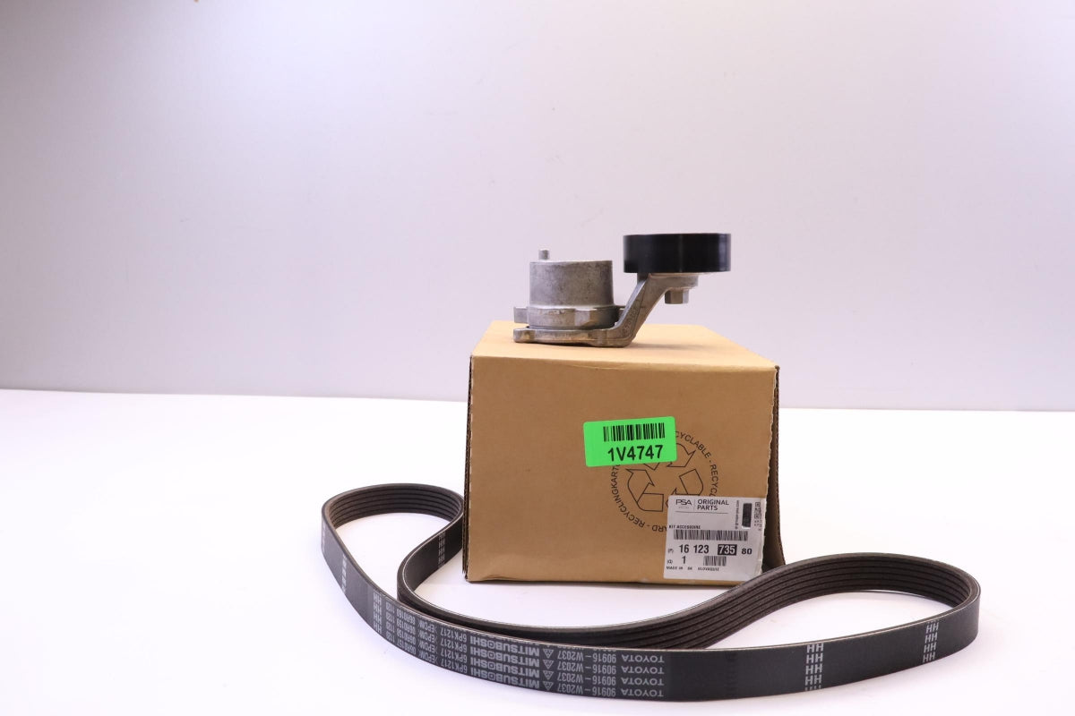 Original OE Peugeot Keilrippenriemensatz 1612373580