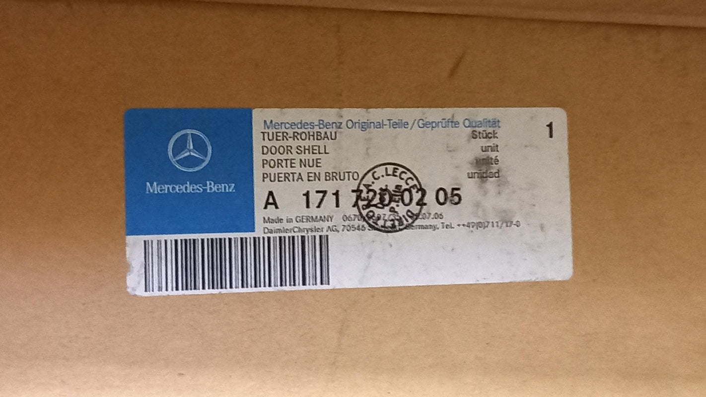 Original MERCEDES-BENZ SLK-Klasse R171 Tür vorne rechts A1717200205