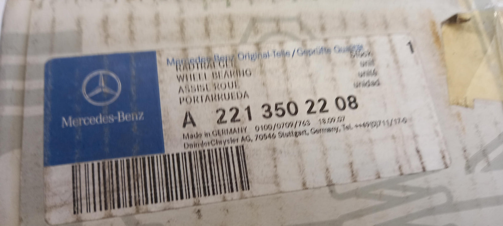 Original MERCEDES-BENZ S-Klasse CL-Klasse -2013 Achsschenkel Rechts A2213502208