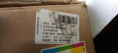 Original VW LT 2D 97-07 Stoßfängerabdeckung satinschwarz hinten 2D1807302B41