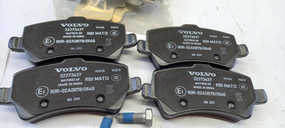 Original VOLVO S80 V60 V70 XC60 XC70 Bremsbeläge Hinten 32300258