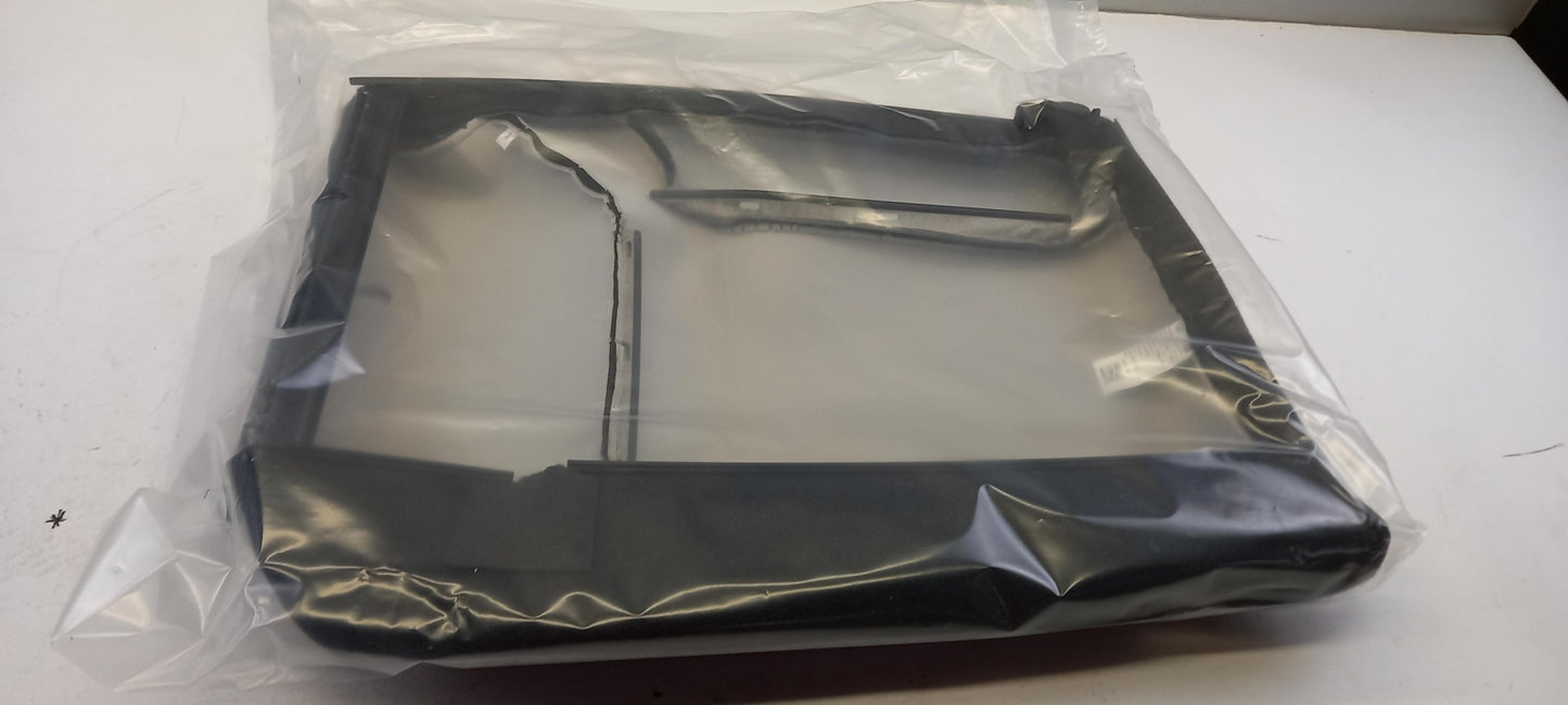 Original VW ID.4 Lehnenbezug Stoff schwarz-platinum grey hinten 11A885805PWYJ
