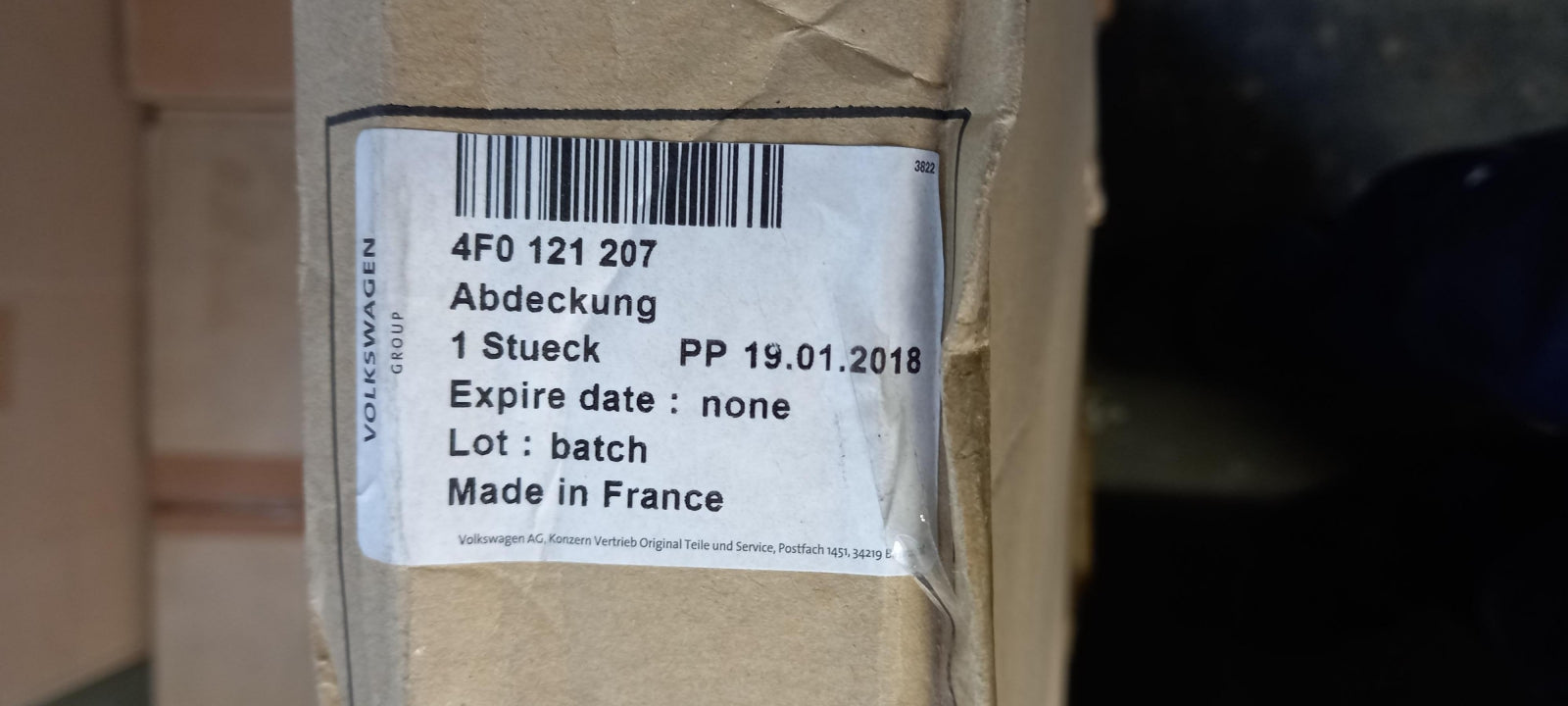 Original AUDI A6 4F Lüfterzarge 4F0121207
