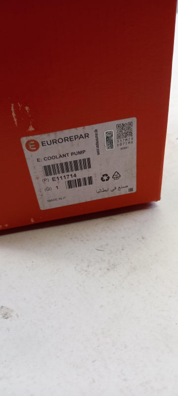 EUROREPAR für FIAT Fiorino 2016> SUZUKI Swift IV V Splash Wasserpumpe E111714