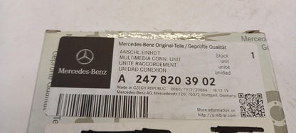 Original MERCEDES-BENZA E CLA GLA GLB USB/AUX Buchse A2478203902