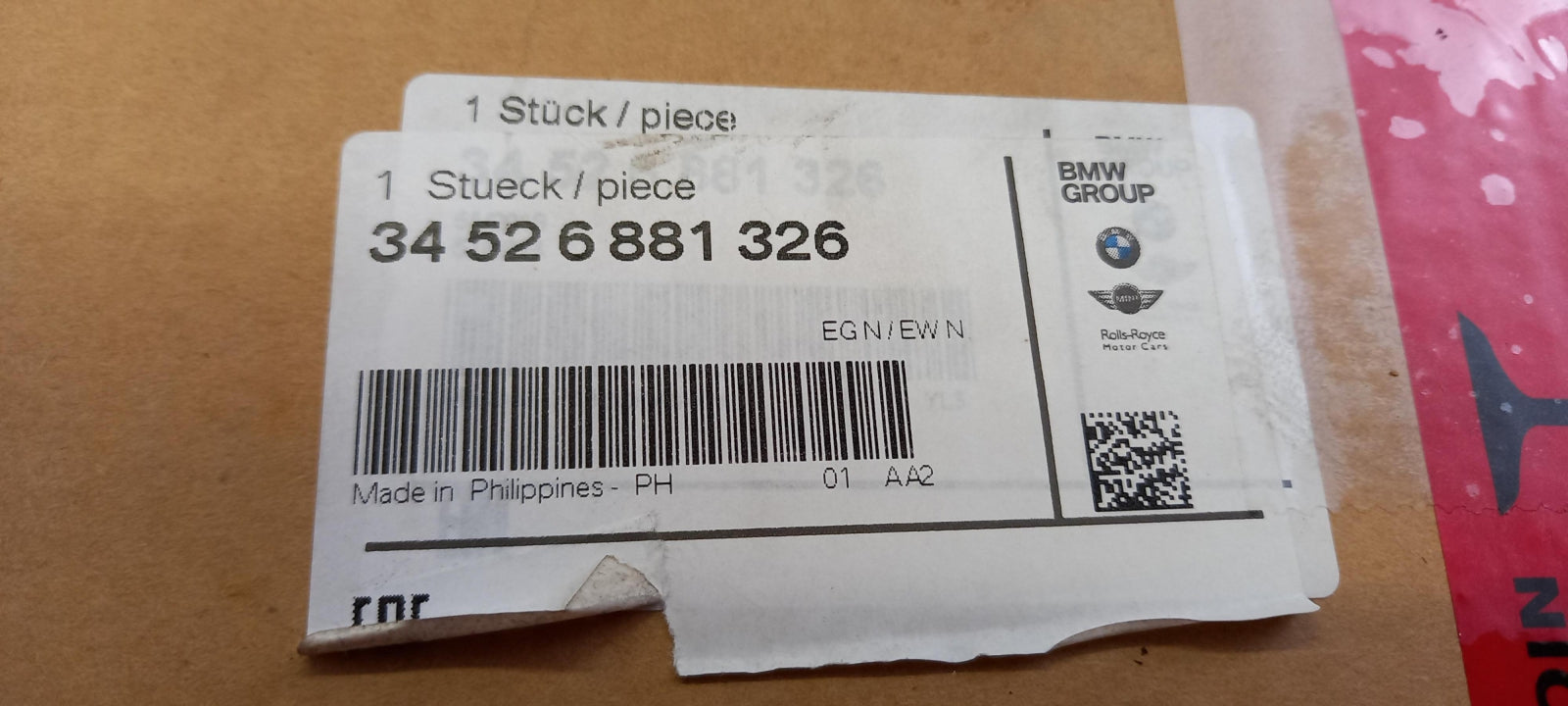 Original BMW X3/F25 X4/F26 Reparatursatz Steuergerät Modul DXC 34526881326