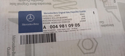 Original MERCEDES-BENZ Actros Atego Radlager A0049810905