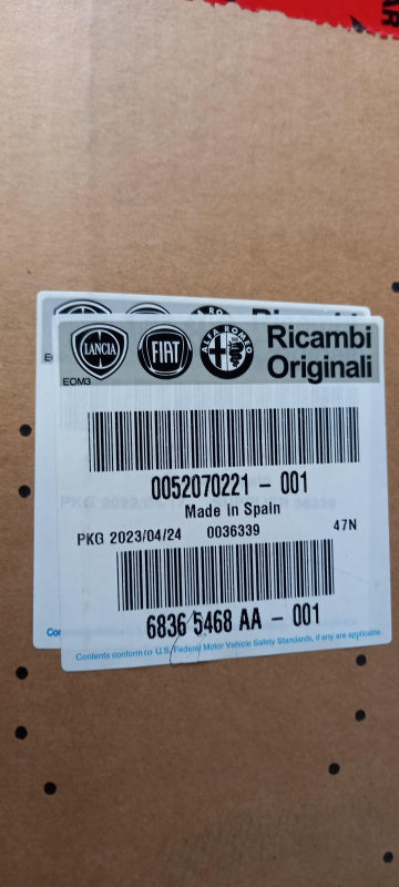 Original FIAT 500X 2015- JEEP Renegade 2014- Kühlerlüfterzarge 52070221