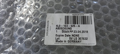 Original AUDI Q7 4L (07-15) 6.0L V12 TDI Motorabdeckung 4L0103925A