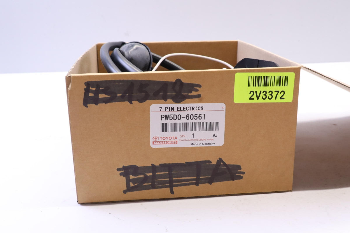Original TOYOTA Land Cruiser Prado Anhängerkupplung Elektrosatz 7-pol PW5D060561