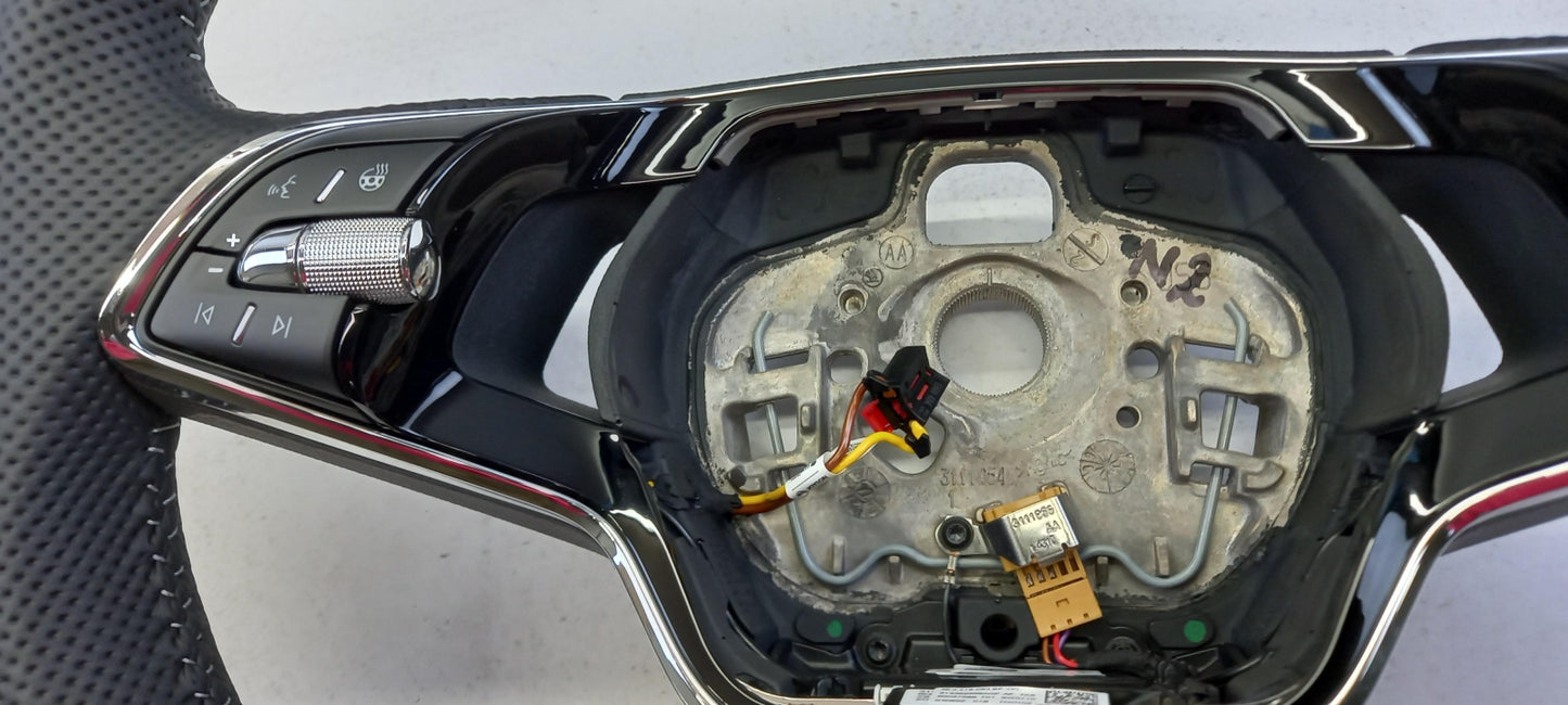 Original SKODA Octavia IV Kodiaq RS Lederlenkrad 5E3419093BPVKL