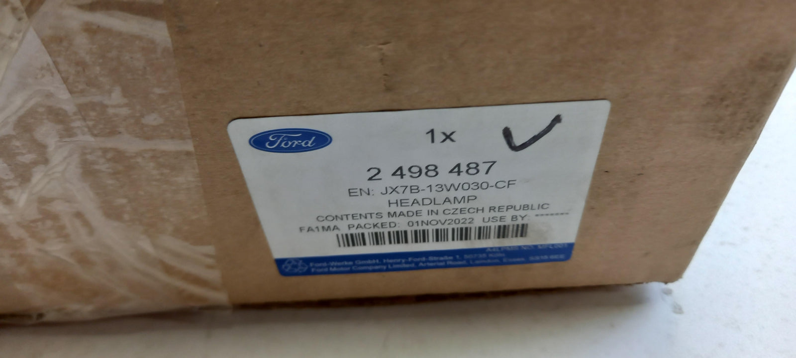 Original FORD Focus Mk4 Hauptscheinwerfer Frontlicht links 2498487