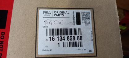 Original OE Peugeot Stoßfänger Lüftungsgitter 1613485880