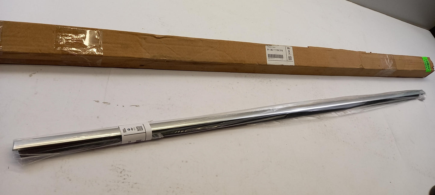 Original BMW 3er E90 Türscheiben Dichtung außen hinten links 51357119215