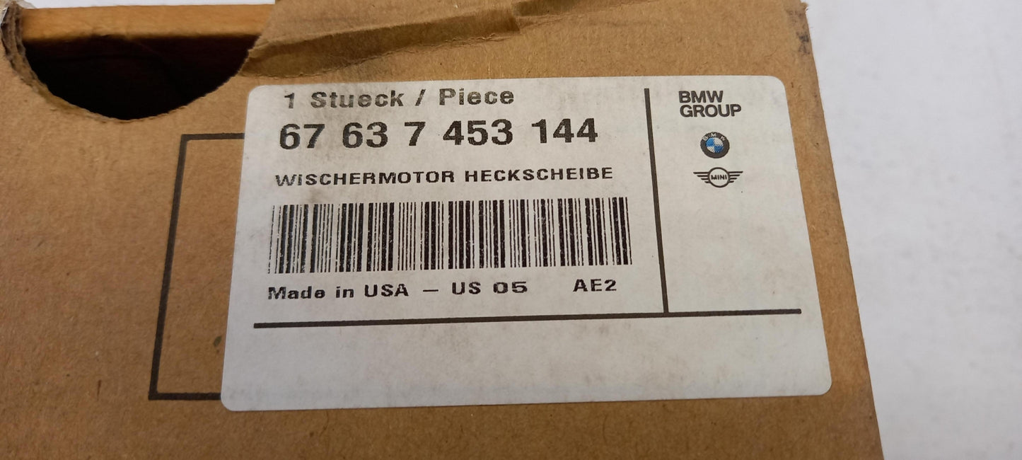 Original OE BMW Wischermotor 67637453144