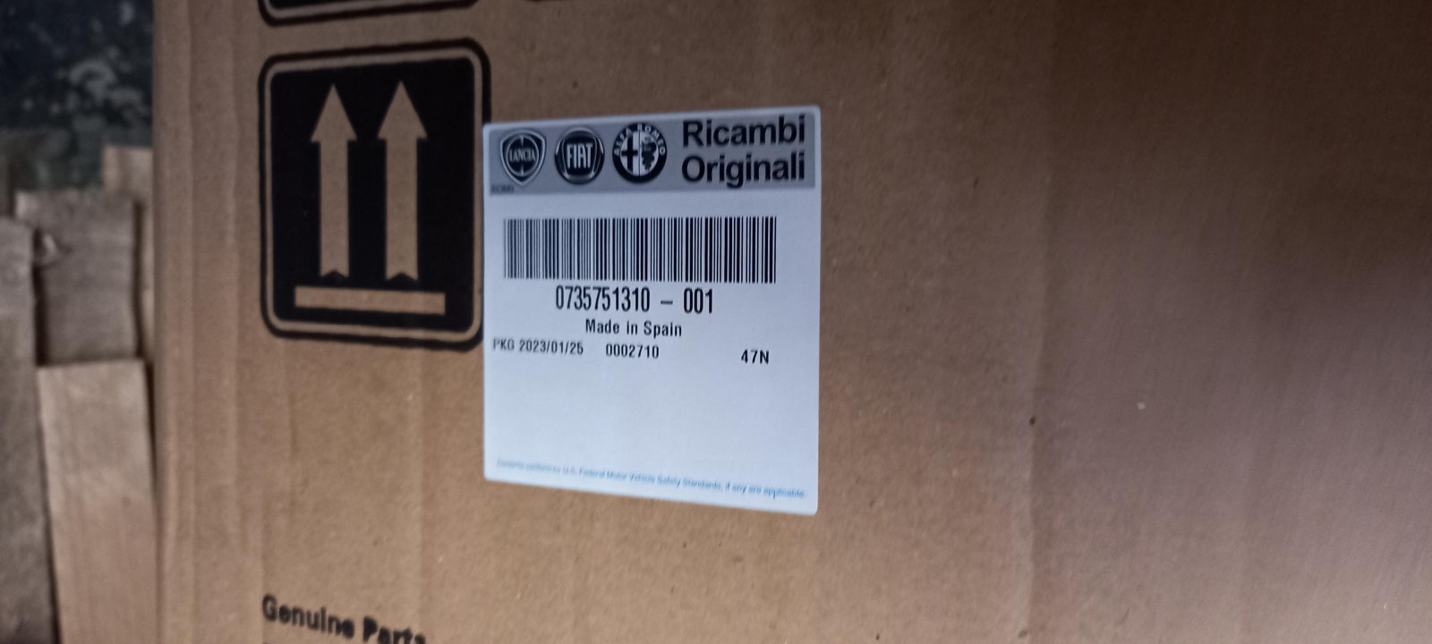 Original OE FIAT Kofferraum Griff 735751310