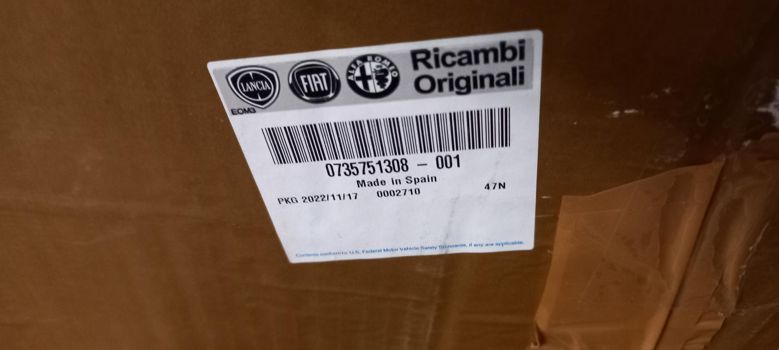 Original OE FIAT Kofferraum Griff 735751308