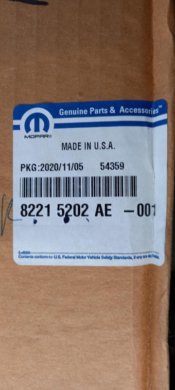 Original OE FIAT Fußmattensatz K82215202AE