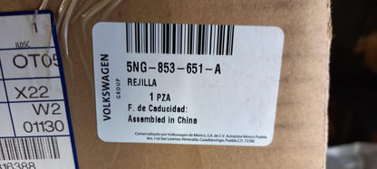 Original OE Volkswagen Kühlergitter 5NG853651A