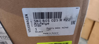 Original VW Golf VI Alufelge 7Jx17 ET54 5K0601025RFZZ