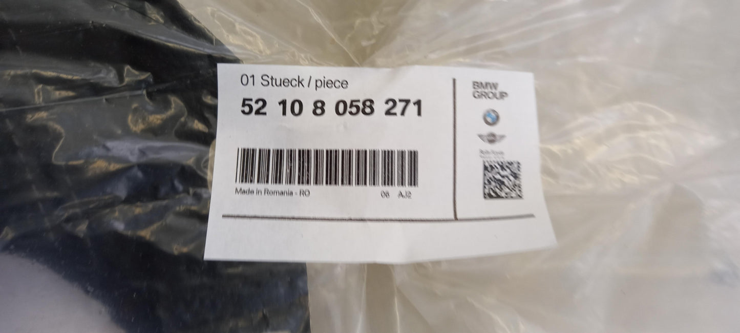 Original BMW F80 M3 F82 M4 M Sport Sitzbezug Vorne Schwarz Leder 52108058271