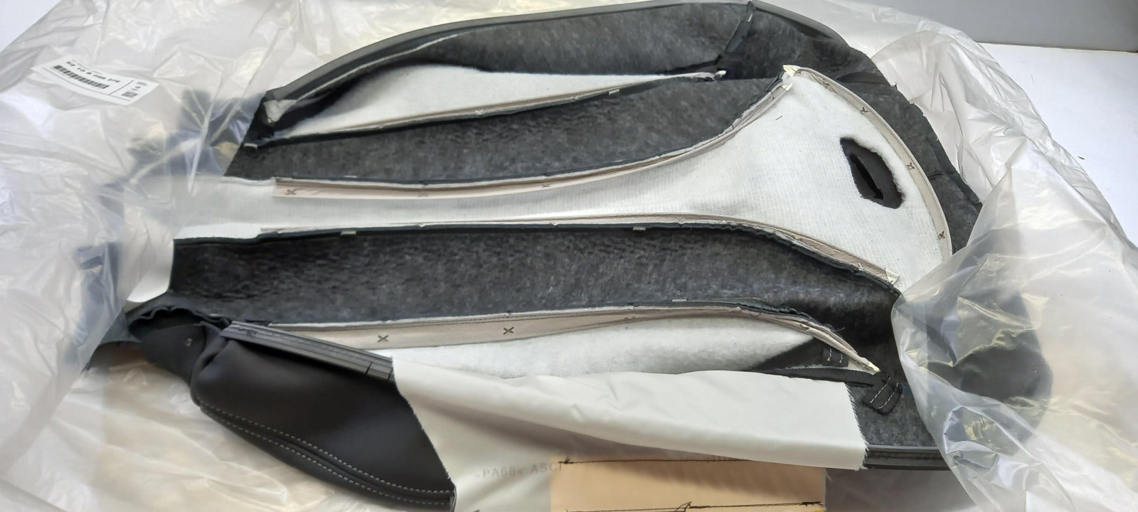 Original BMW F82 F80 Sitzbezug Rechts Schwarz Leder 52108058276