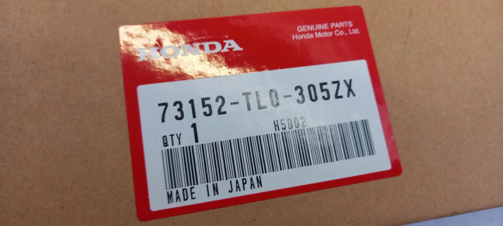 Original OE HONDA Windschutzscheibe Zierleiste 73152TL0305ZX