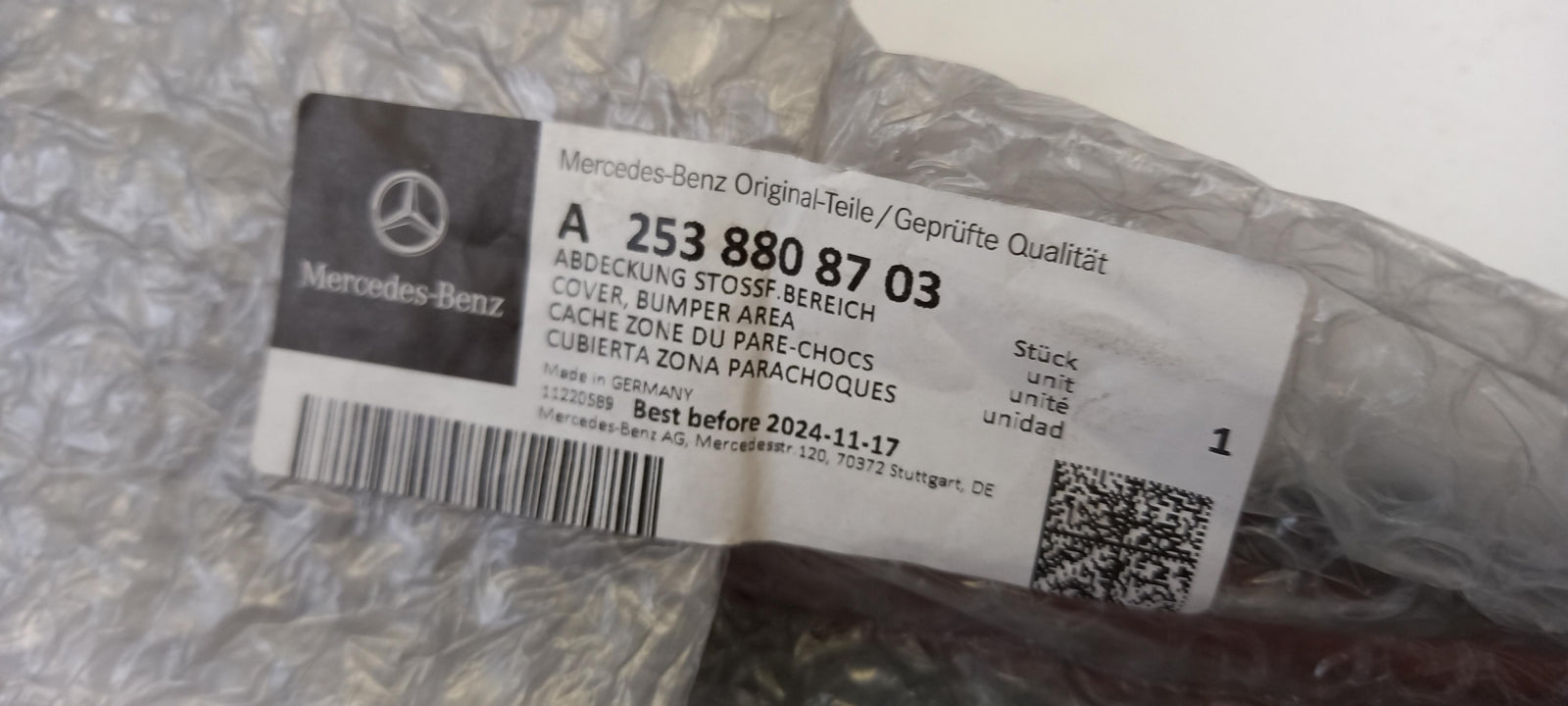 Original OE MERCEDES-BENZ Kotflügel Zierleiste A2538808703