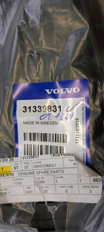 Original OE VOLVO Gepäckraumwanne 31339831