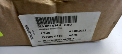 Original OE Volkswagen Spoiler 5E5827934AGRU