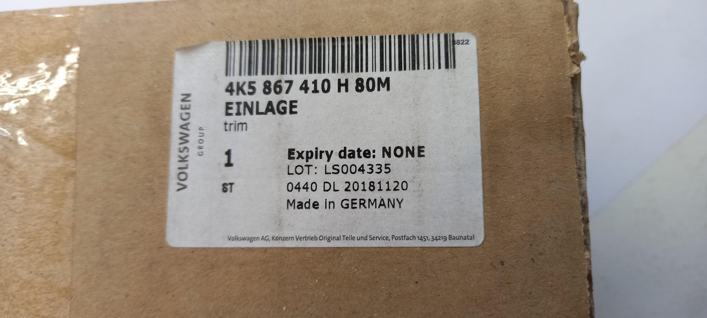 Original OE Volkswagen Zierleiste 4K5867410H80M