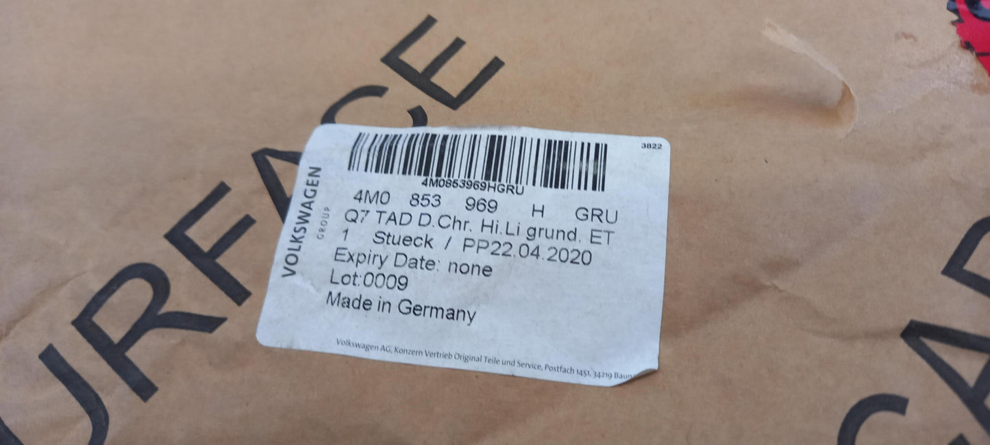 Original OE Volkswagen Tür Zierleiste 4M0853969HGRU