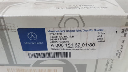Original MERCEDES-BENZ CL GLK CLK CLS SL E S C-Klasse Anlasser A006151620180