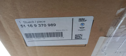 Original MINI Countryman F60 Mittelkonsole Blende Hazy Grey 51169370989