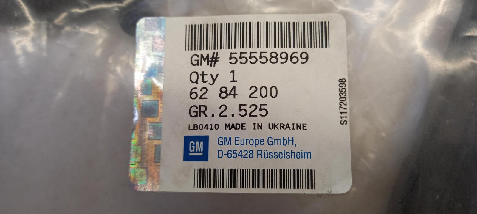 Original OPEL Astra-H Zafira-B 2.0l Motor und Getriebe Kabelsatz 55558969