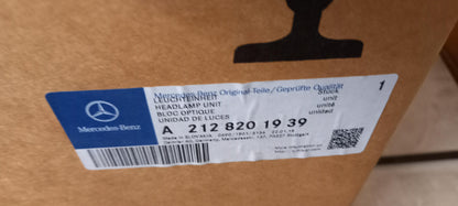Original MERCEDES-BENZ E-Klasse 2009 - 2016 Scheinwerfer Links A2128202039