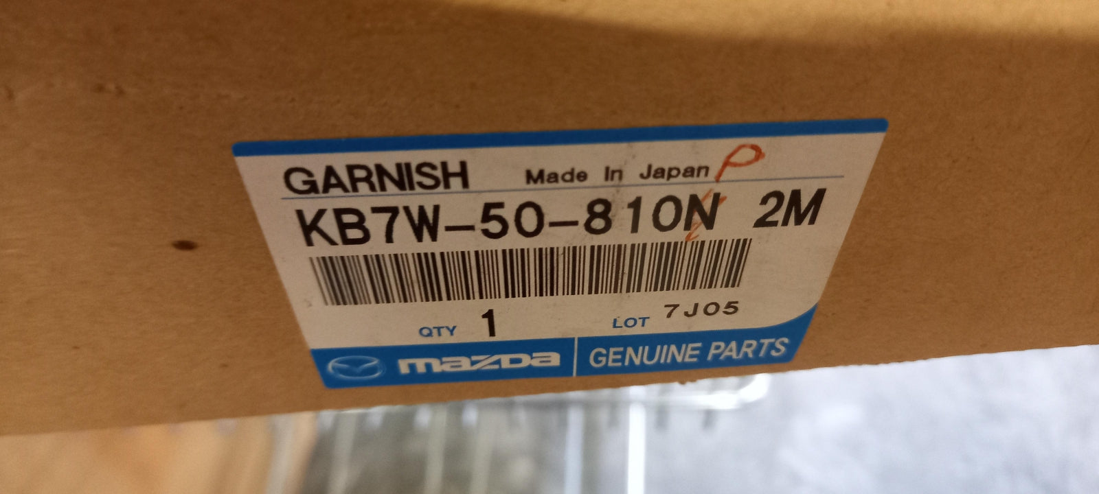 Original MAZDA CX-5 17- Kofferraumverkleidung Heckklappenblende KB7W50810N2M