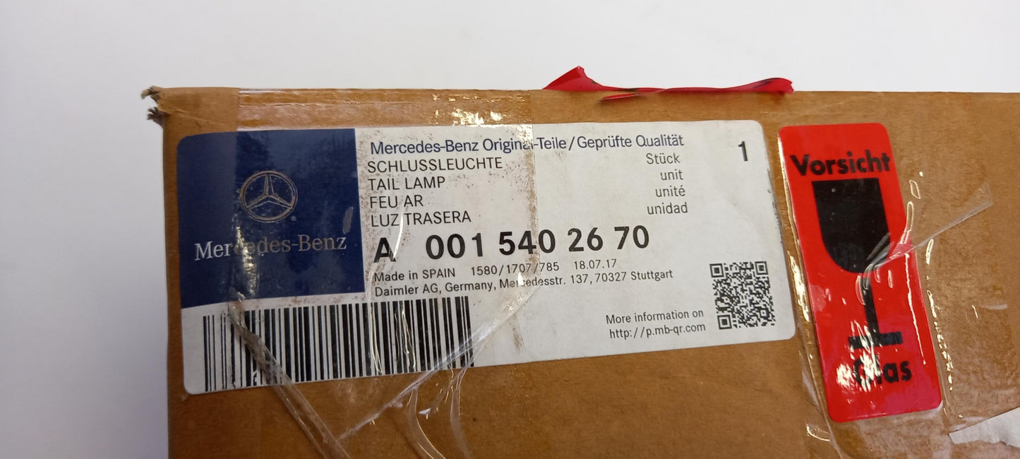 Original OE MERCEDES-BENZ Heckleuchte A0015402670