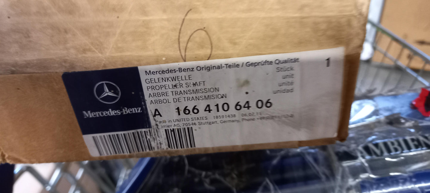 Original  MERCEDES-BENZ ML-Klasse GLE w166 2011> Kardanwelle A1664106406