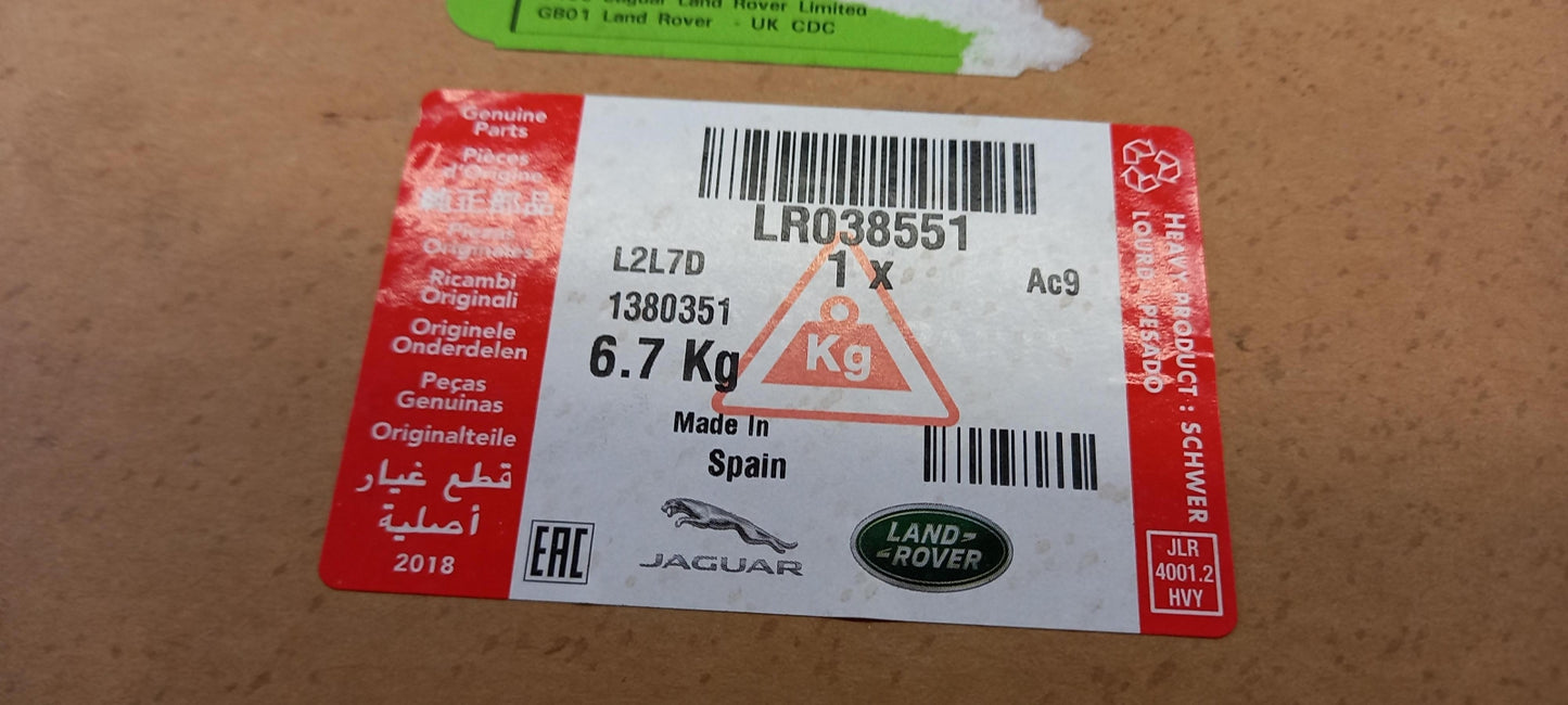 Original RANGE ROVER 2013 - 2022 L405 Achsschenkel Links Hinten LR038551