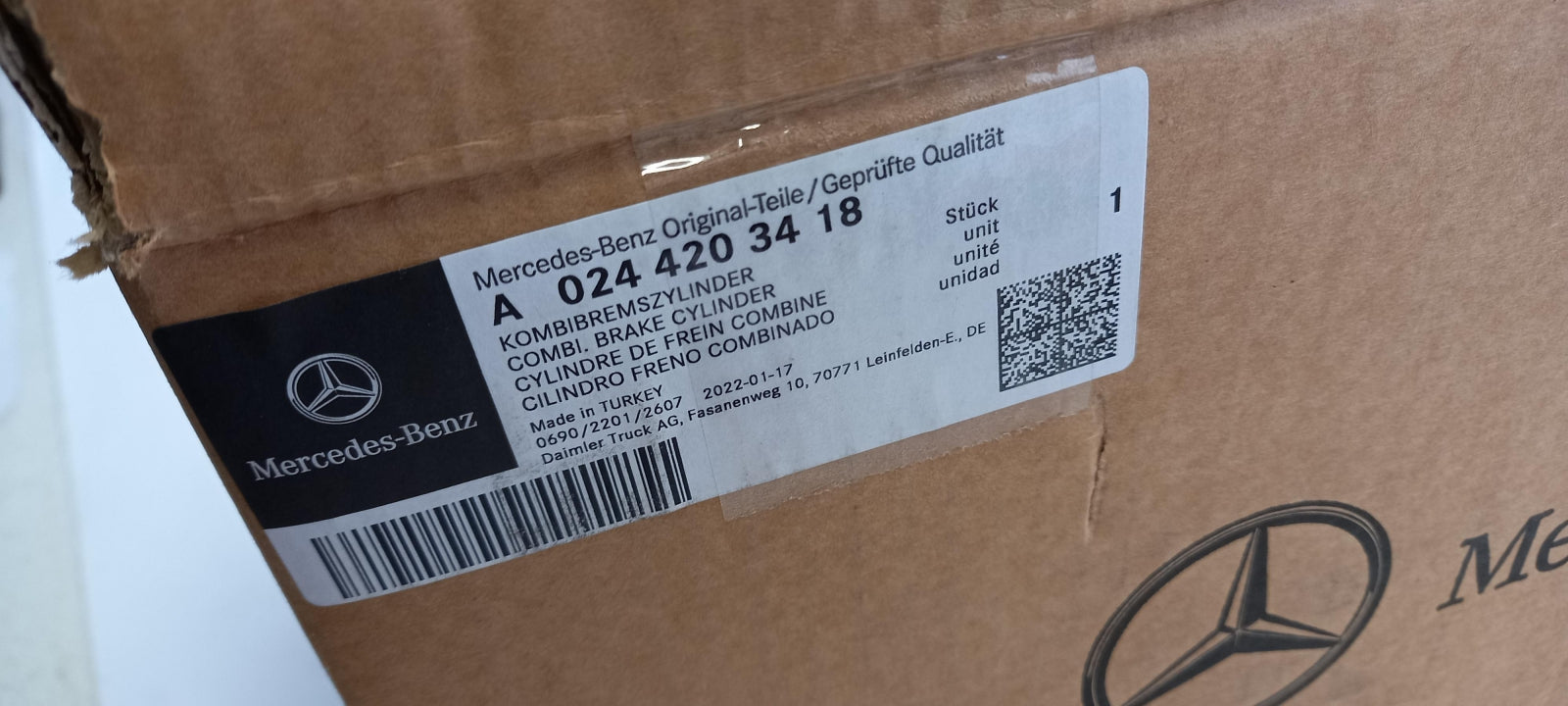Original OE MERCEDES-BENZ Federspeicherzylinder A0244203418