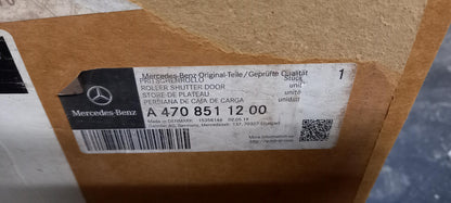 Original MERCEDES-BENZ X-Klasse 470 Sonnenschutzrollo Silber A4708511200