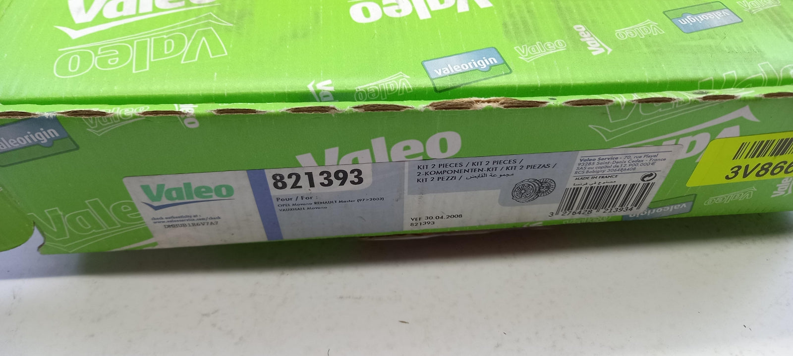 VALEO Kupplungssatz für RENAULT Master II OPEL Movano-A 821393