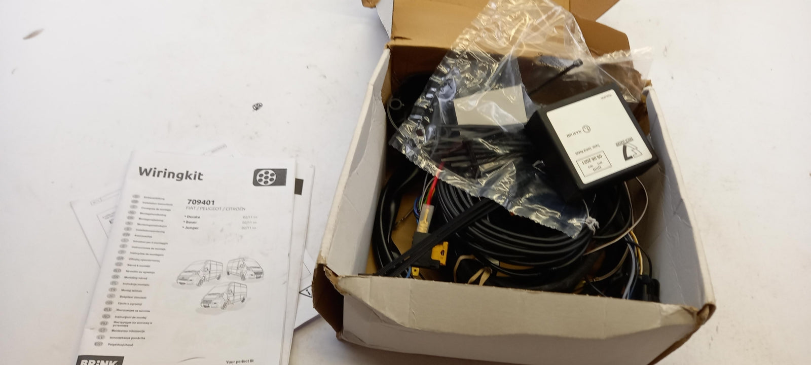 BRINK Anhängerkupplung Elektrosatz für OPEL Movano-C FIAT Ducato 7-pol 709401